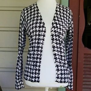 Merona houndstooth cardigan